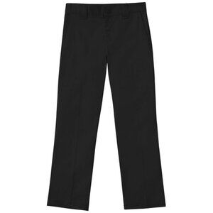 Classroom 50483A Boys Husky Adjustable Waist Stretch Narrow Leg Pant Black